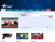 Tablet Screenshot of educationusa.hu